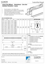 Load image into Gallery viewer, 18&quot; Linear Slot Diffuser HVAC air vent cover submittal
